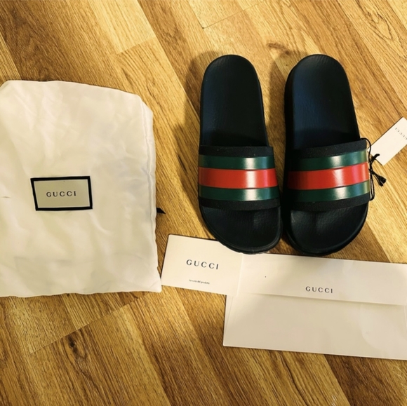 Authentic Gucci slides - Picture 1 of 4